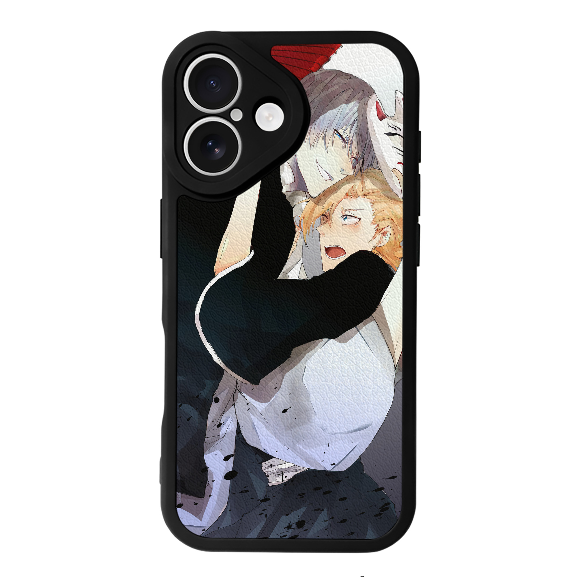 （画像用） ブリーチ BLEACH 【iPhone 16シリーズ対応】シリコンスマホケース（レザー調） 材質：シリコン